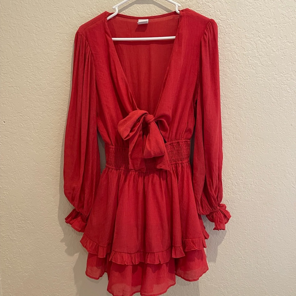 Selfie Leslie - Red Dress XS